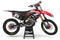 ATTACK Graphic Kit for HONDA - RED / BLACK